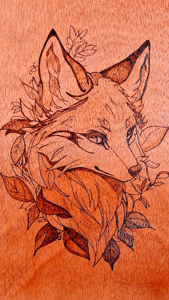Tableau Tête de Renard 