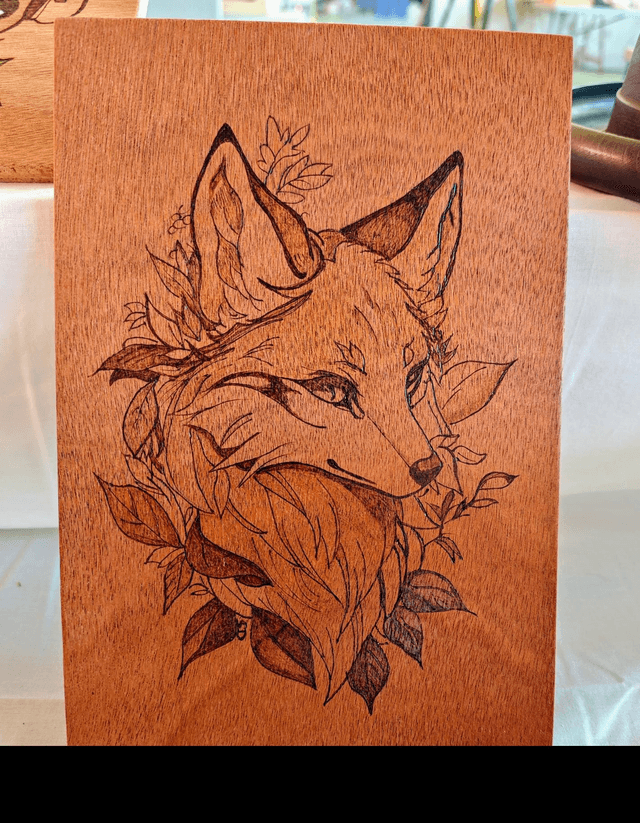 Tableau Tête de Renard 