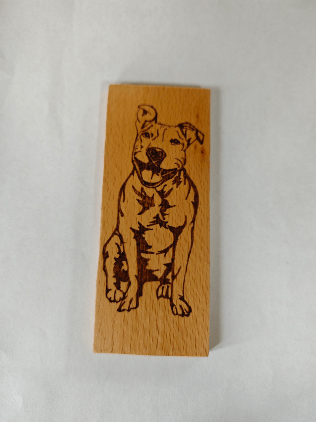 Plaquette Staffie 