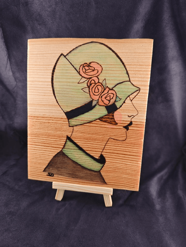 Années Folles Vert et Roses 