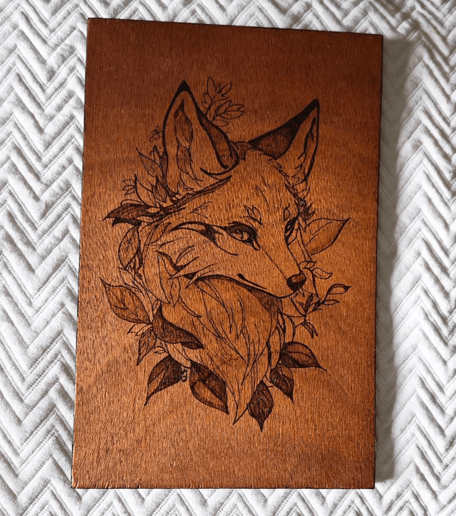 Tableau Tête de Renard 