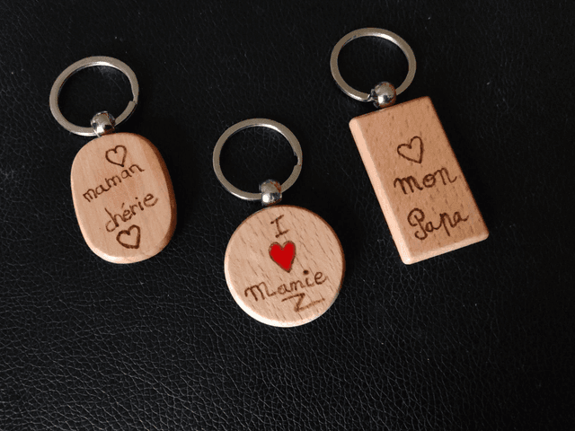 Porte-clé Parents Chéris ❤️