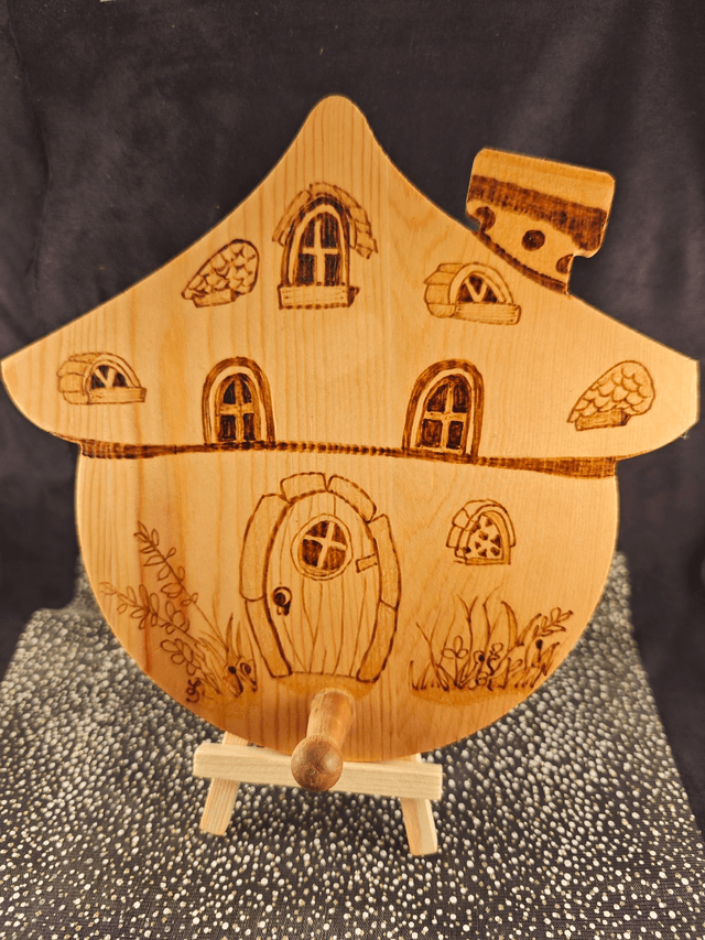 Porte manteau Maison de lutin 