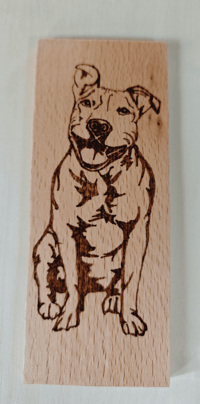 Plaquette Staffie 